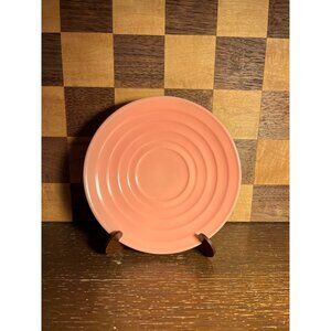 Hazel Atlas Pastel Pink Bread Plate Saucer
